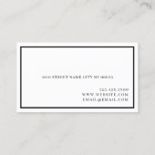 Lash Studio Brows & Eyelashes Visitekaartje (Achterkant)