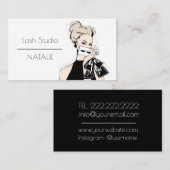 Lash Studio Visitekaartje (Voorkant / Achterkant)