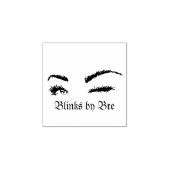  Lash Tech Business Stamp Rubberstempel (Afrduk)