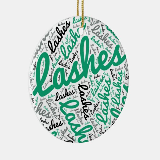 Lash Tech Keramisch Ornament (Rechts)