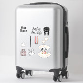 Lash Tech Sticker pack (Koffer)