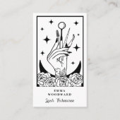 Lash Tech Tarot Visitekaartje (Voorkant)