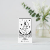 Lash Tech Tarot Zakelijke Kaart Visitekaartje (Staand voorkant)