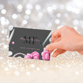 Lash Technician, Eyelash Infills QR Code Monogram Visitekaartje