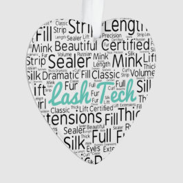 Lash-technicus Ornament