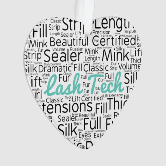 Lash-technicus Ornament (voorkant)