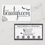 Lash-technicus Visitekaartje (Voorkant / Achterkant)