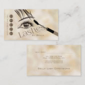 Lash-uitbreidingen met Loyalty Discount Stippen (Voorkant / Achterkant)