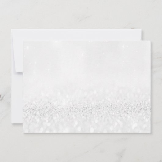 Lash White Silver Makeup Certificate Gift Glitter (Achterkant)