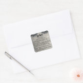 Lashes AFTERCARE INSTRUCTIES Sticker (Envelop)