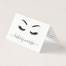Lashes Aftercare Minimalist Black and White