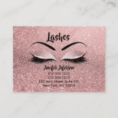 Lashes Aftercare Visitekaartje (Voorkant)