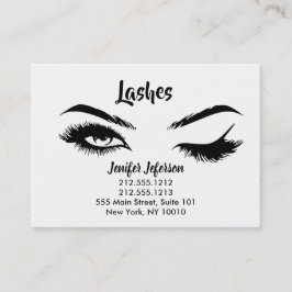 Lashes Aftercare Visitekaartje