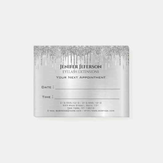 Lashes Appointment Post-it® notes (Voorkant)