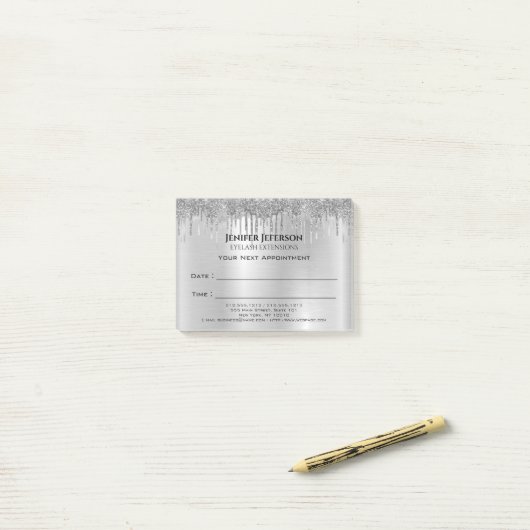 Lashes Appointment Post-it® notes (Op bureau)