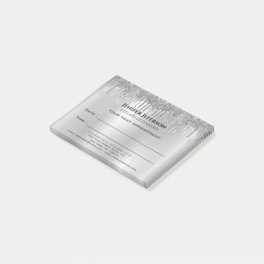 Lashes Appointment Post-it® notes (Schuin)