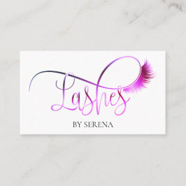 Lashes Beauty Make-up Girl Lash Visitekaartje