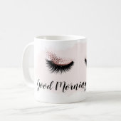 Lashes Beauty Make-up Lash Extension Roos Coffee Koffiemok (Voorkant links)