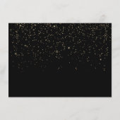 Lashes Beauty Makeup Certificate Gift Gold Black (Achterkant)