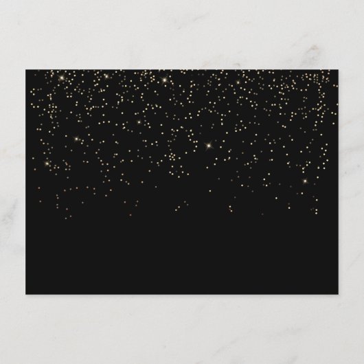 Lashes Beauty Makeup Certificate Gift Gold Black (Achterkant)