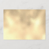 Lashes Beauty Studio Makeup Certificate Gift Gold (Achterkant)