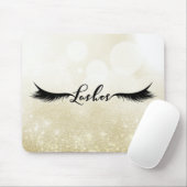 Lashes Black Wimpers Extensions Make-up Beauty Muismat (Met muis)