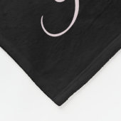 Lashes - Blush Fleece Deken (Hoek)