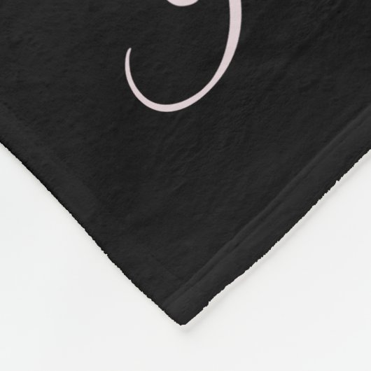 Lashes - Blush Fleece Deken (Hoek)