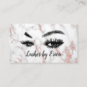 Lashes Brow Makeup Artist Roos Gold Marble Loyalty (Voorkant)