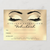 Lashes Browns Waxing Makeup Certificate Gift SPA (Voorkant)
