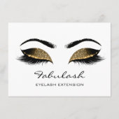 Lashes Browns White Makeup Artist Certificate Gift (Achterkant)