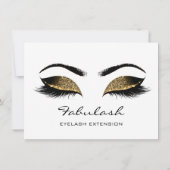 Lashes Browns White Makeup Artist Certificate Gift (Achterkant)