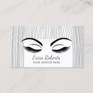 Lashes & Brows Beauty Girl Salon Visitekaartje