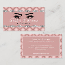 Lashes Brows Blush Pink Diamonds Glamoureus Visitekaartje
