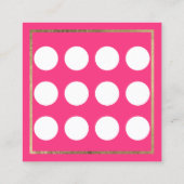 Lashes & Brows Makeup Artist 12 Punches Loyalty (Achterkant)