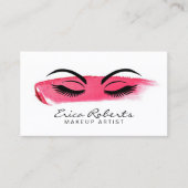Lashes & Brows Makeup Artist Beauty Salon Visitekaartje (Voorkant)