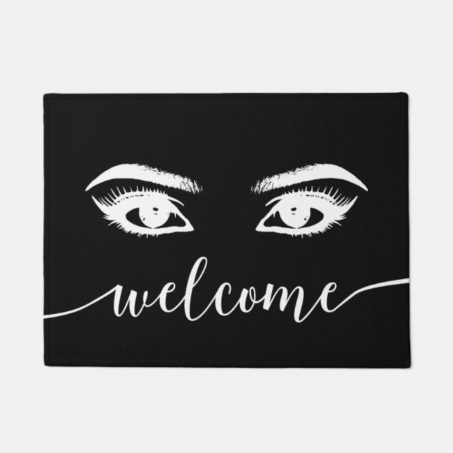 Lashes & Brows Makeup Artist Beauty Salon Welkom Deurmat (Voorkant)