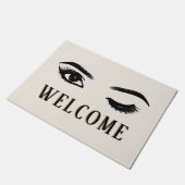 Lashes & Brows Makeup Artist Beauty Salon Welkom Deurmat (Schuin)