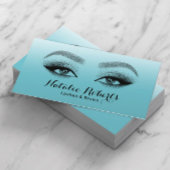 Lashes & Brows Makeup Artist Blauwgroen Beauty Sal Visitekaartje