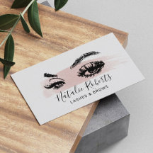 Lashes Brows Makeup Artist Blush Pink Waterverf