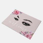 Lashes & Brows Makeup Artist Floral Salon Welkom Deurmat (Schuin)