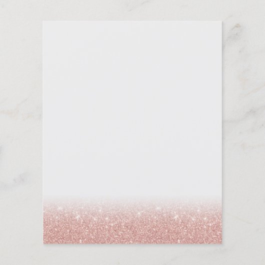 Lashes Brows Makeup Artist Roos Gold Beauty Salon Flyer (Achterkant)