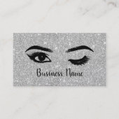 Lashes Brows Makeup Artist Silver Glitter Loyalty (Voorkant)