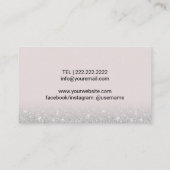 Lashes & Brows Microblading Girly Beauty Salon Visitekaartje (Achterkant)