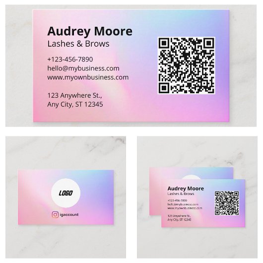 Lashes Brows Professionele Lash Tech Visitekaartje