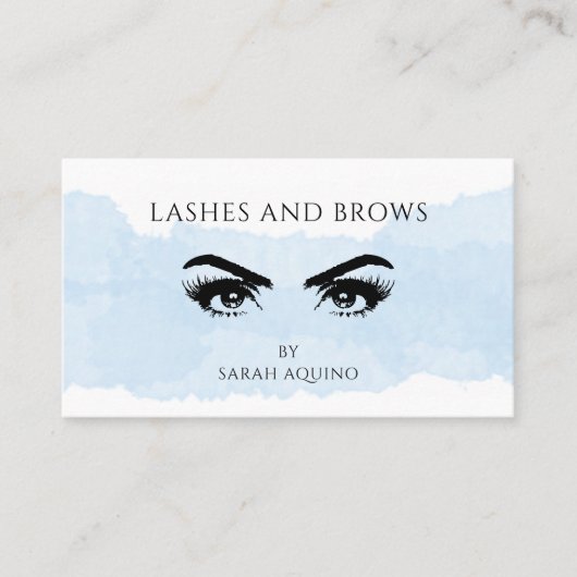 Lashes Brows Specialist Visitekaartje (Voorkant)