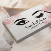 Lashes Brows Wink Eye  Bloemen Beauty Salon Visitekaartje