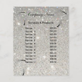 Lashes business personalized flyer (Achterkant)