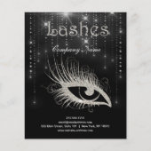 Lashes business personalized flyer (Voorkant)