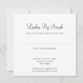 Lashes en Beauty Services Textured Sage Green (Achterkant)